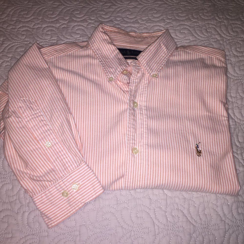 Ralph Lauren Polo Button Down Long Sleeve Large